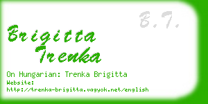 brigitta trenka business card